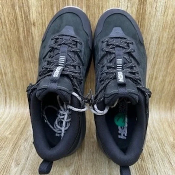 Hoka One One Kaha Low GTX Men's Size 7.5 Women's 8.5 Shoes Black Satellite‎ Grey